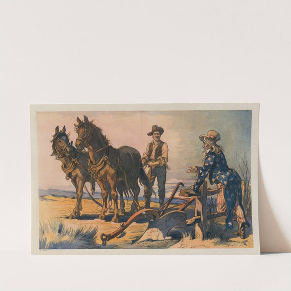 On Uncle Sam's farm by Udo Keppler