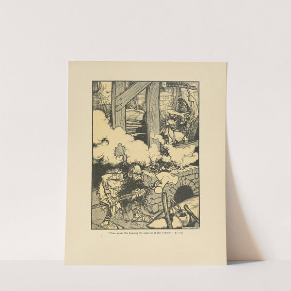 ‘Once again the buzzing fly came in at the window’ (1907) by Arthur Rackham