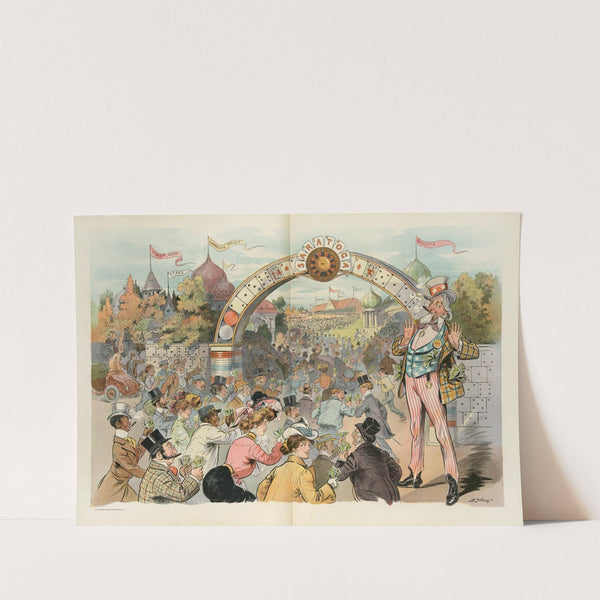 Once more he leads the world (1902) by Samuel Ehrhart