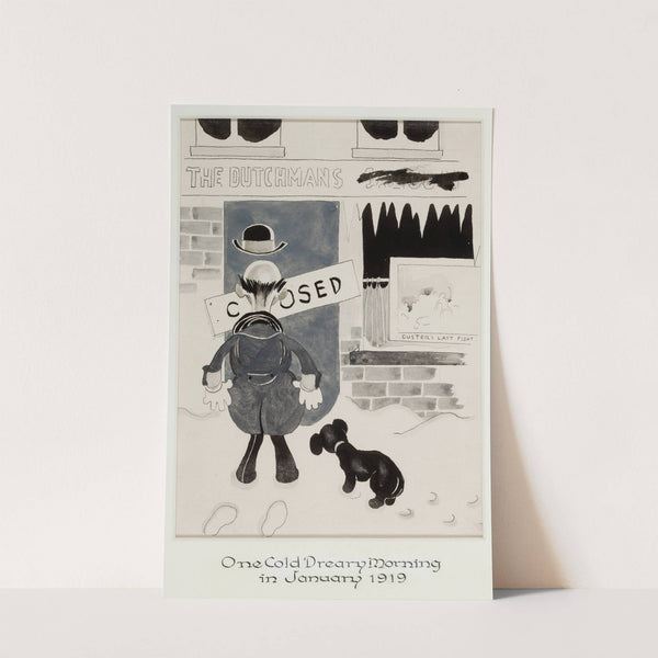 One Cold Dreary Morning in January by John Held, Jr.