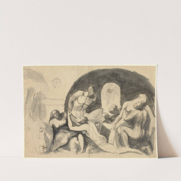 One Cycle of Hell by Circle of Henry Fuseli