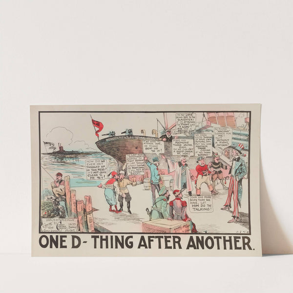 Pleasant Dreams (1915) by Carey Cartoon Service