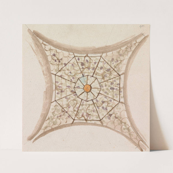 One of Four Sketches, of Ceilings, in the Vatican Gallery. by Henry Swinburne