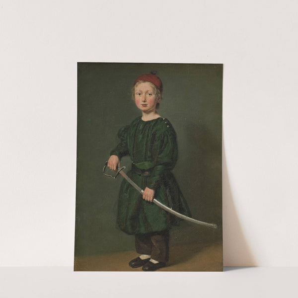 One of the Artist’s Sons (1836) by Christian Albrecht Jensen