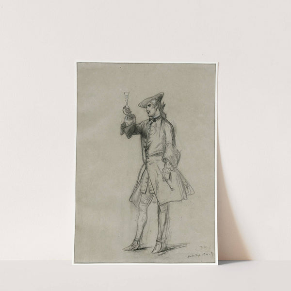 One of the officers in Jacob van Lenneps Ferdinand Huyck (1887) by David Bles