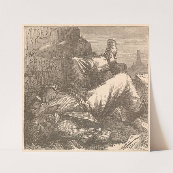 One vote less (1868) by Thomas Nast