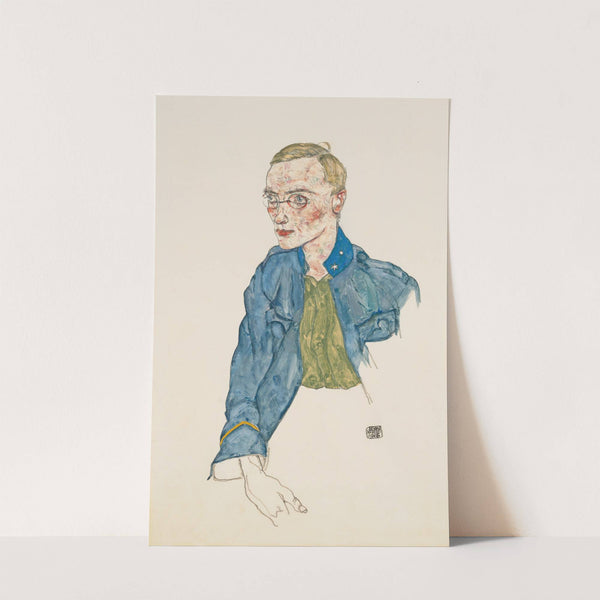 One-Year Volunteer Lance-Corporal (1916) by Egon Schiele