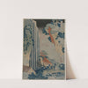 Ono Waterfall on the Kiso Road (from the series a Tour of Waterfalls in the Provinces) (early 1830s) by Katsushika Hokusai