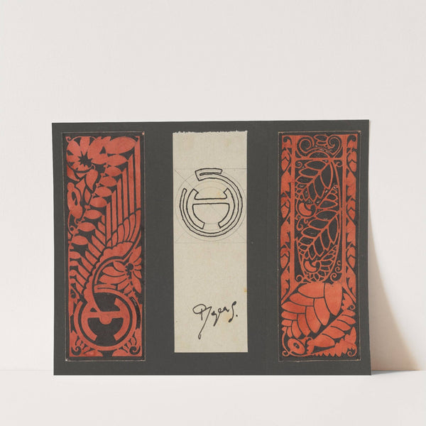 Ontwerp met decoratieve panelen by Reijer Stolk