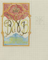 Ontwerp met een gekroonde W en aan weerszijden JB