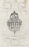 Ontwerp voor een ex libris voor D. Goedkoop
