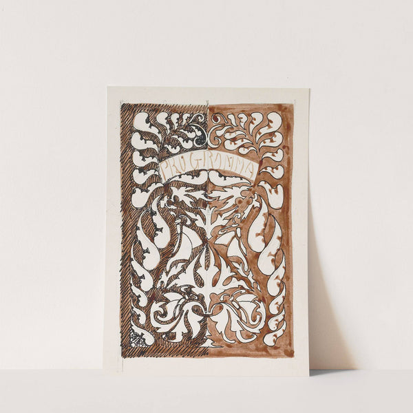 Ontwerp voor een omslag van een programmaboek by Reijer Stolk