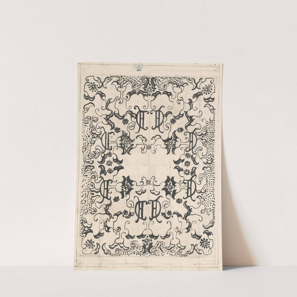 Ontwerp voor een omslag voor een uitgave van Honoré Daumier en Erich Klossowski (München 1908) (1874) by Carel Adolph Lion Cachet