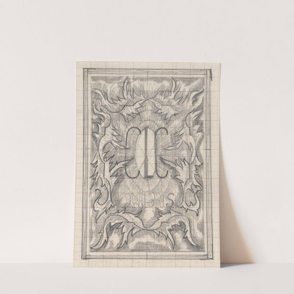 Ontwerp voor ex libris van Carel Lion Cachet (1874) by Carel Adolph Lion Cachet