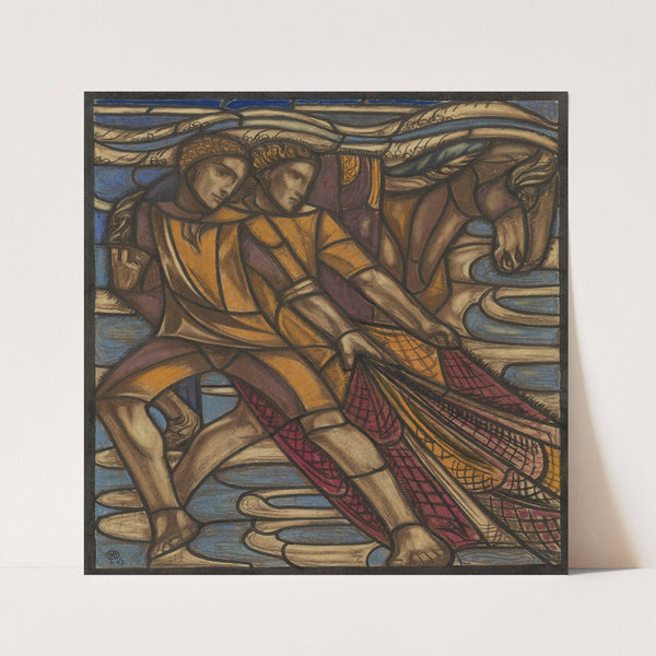 Ontwerp voor raam in het Nederlands Paviljoen op de tentoonstelling Arts Décoratifs te Parijs, 1925 (1925) by Richard Nicolaüs Roland Holst