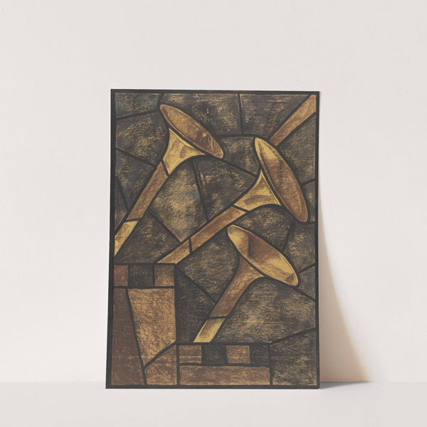 Ontwerp voor raam in het Noordertransept in de Dom te Utrecht 10 (ca. 1878-1938) by Richard Nicolaüs Roland Holst