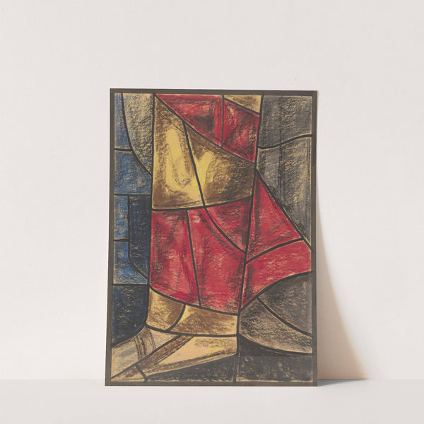 Ontwerp voor raam in het Noordertransept in de Dom te Utrecht 2 by Richard Nicolaüs Roland Holst