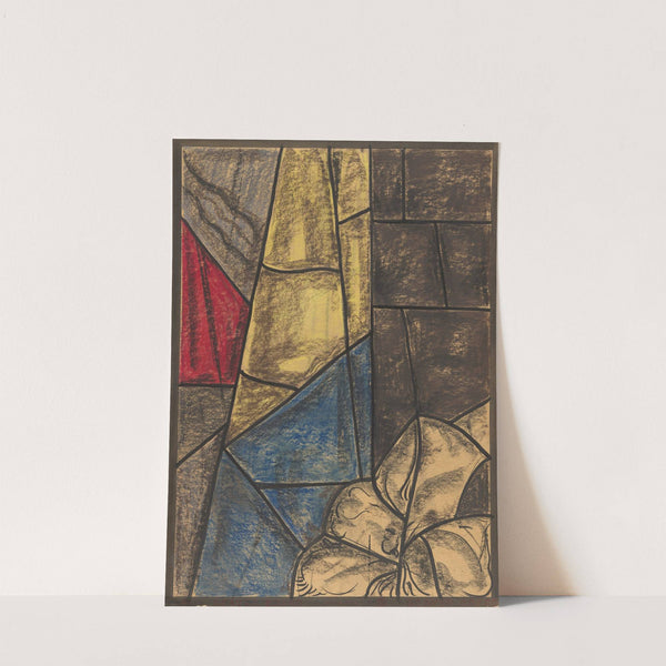 Ontwerp voor raam in het Noordertransept in de Dom te Utrecht 35 by Richard Nicolaüs Roland Holst