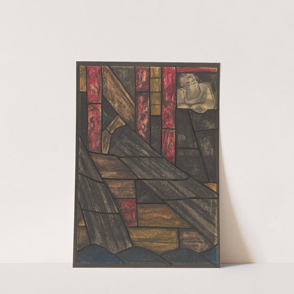 Ontwerp voor raam in het Noordertransept in de Dom te Utrecht 4 by Richard Nicolaüs Roland Holst