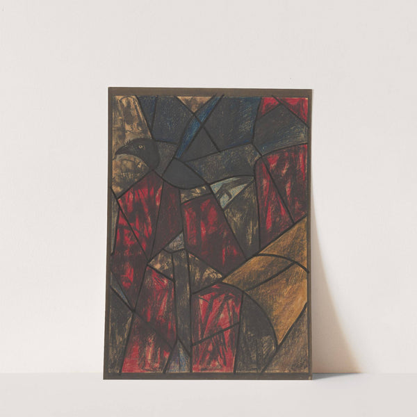 Ontwerp voor raam in het Noordertransept in de Dom te Utrecht 5 by Richard Nicolaüs Roland Holst