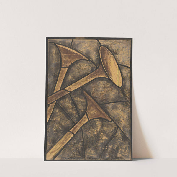 Ontwerp voor raam in het Noordertransept in de Dom te Utrecht 6 by Richard Nicolaüs Roland Holst