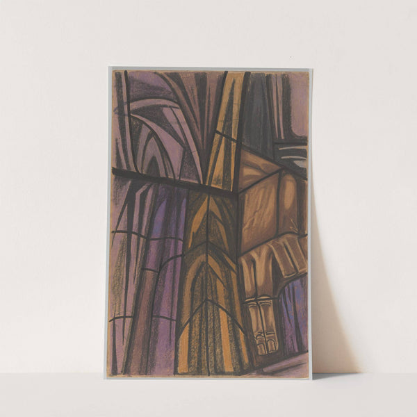 Ontwerp voor raam in het Zuidertransept van de Dom te Utrecht 2 (ca. 1878-1938) by Richard Nicolaüs Roland Holst