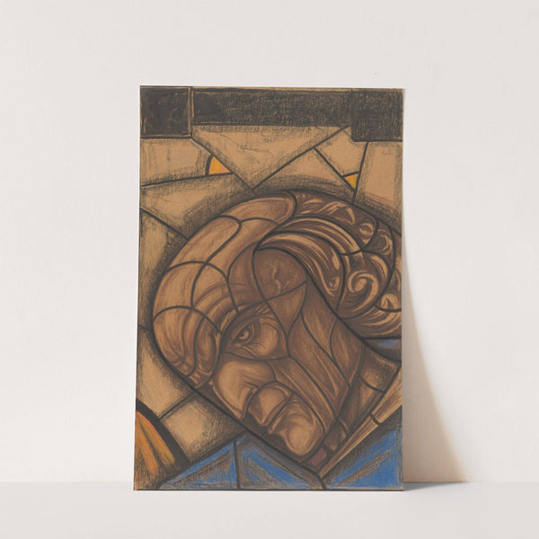 Ontwerp voor raam in het Zuidertransept van de Dom te Utrecht 4 (ca. 1878-1938) by Richard Nicolaüs Roland Holst