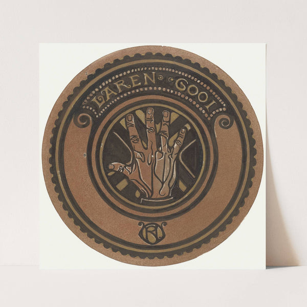 Ontwerp voor vignet Laren, Gooi (1878 - 1938) by Richard Nicolaüs Roland Holst