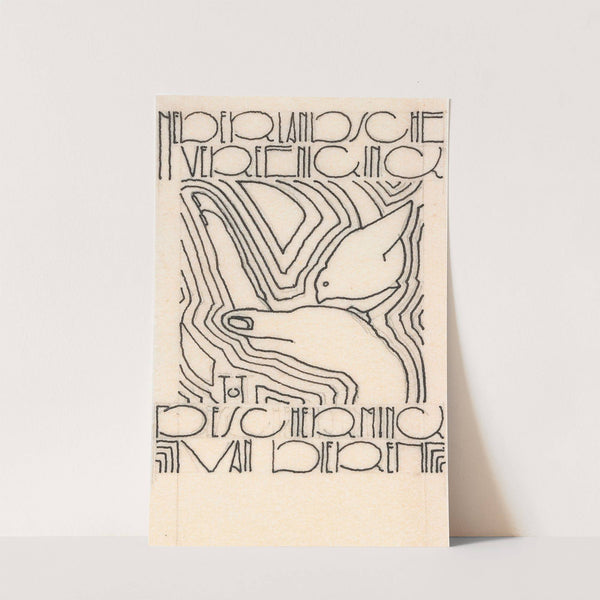 Ontwerp voor vignet voor Cricquet' by Reijer Stolk