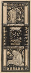 Ontwerp voor Weldadigheidskalender voor 1917