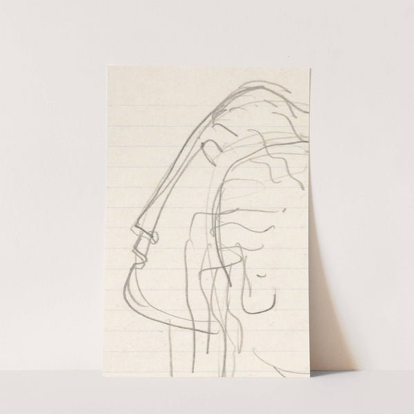 Ontwerpschets voor Paul Fierens ‘l’Art Hollandais contemporain’ (1933) by Leo Gestel