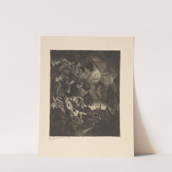 Onweersbui L’Orage (1913) by Lodewijk Schelfhout