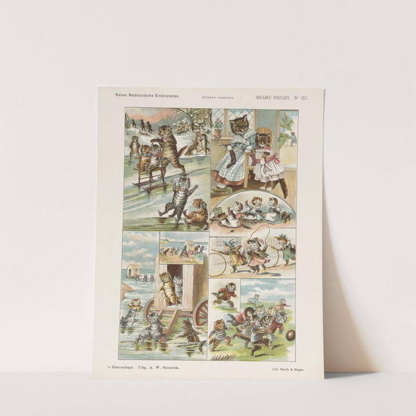 Oolijke poesjes (1875-1919) by Emrik & Binger