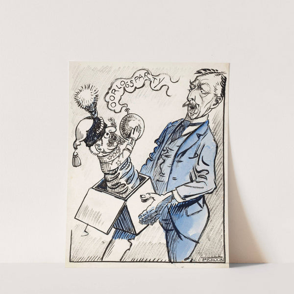 Oorlogspartij als een duveltje uit een doosje by Patricq Kroon