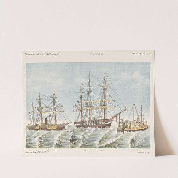 Oorlogsschepen (1875-1919) by Emrik & Binger