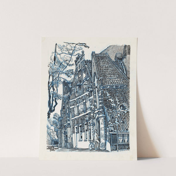 Oostelijke portaal van de St. Nicolaaskerk te Monnickendam by Martin Monnickendam