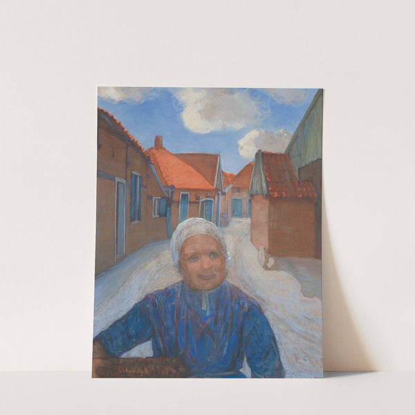 Op de Lappenbrink te Winterswijk by Piet Mondrian