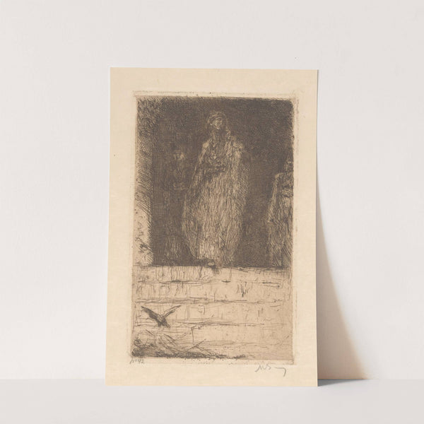 Op de trap van een moskee (before 1933) by Marius Bauer