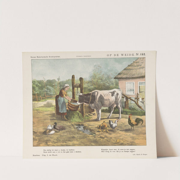 Op de weide (1875-1919) by Emrik & Binger