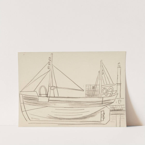 Op het droogdok (1952) by Jean Brusselmans