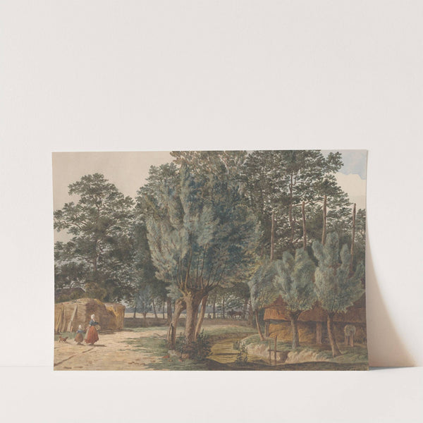Op het landgoed Houdringe bij De Bilt by Hendrik Abraham Klinkhamer