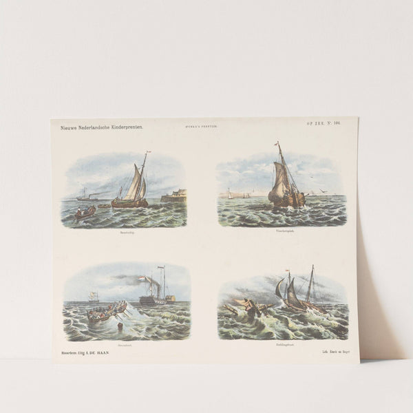 Op zee (1875-1919) by Emrik & Binger