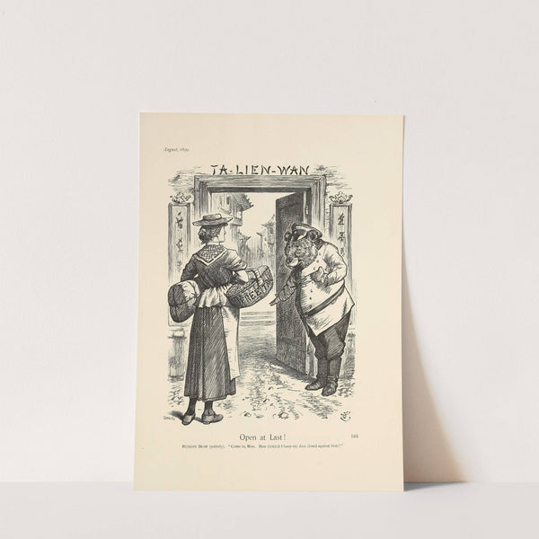 Open at Last! by Sir John Tenniel