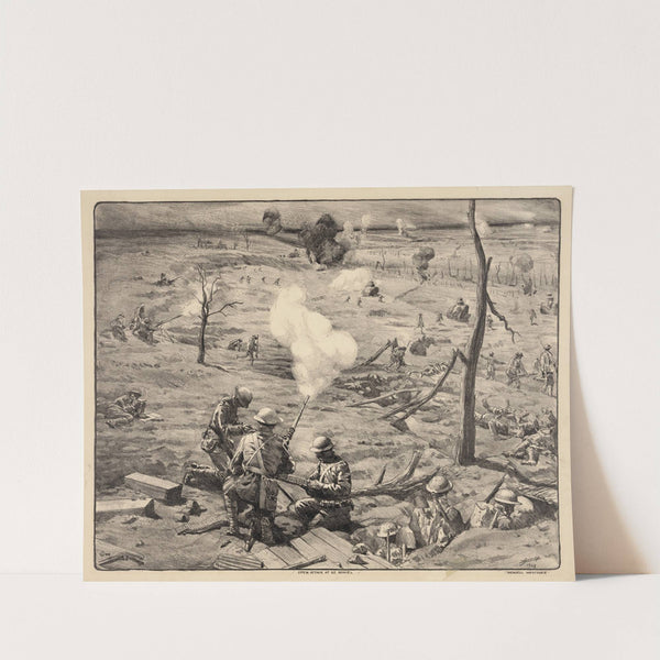 Open attack at St. Mihiel (1927) by Lucien Jonas