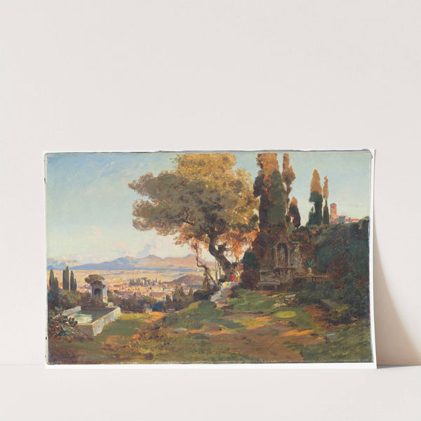 Open Landscape in the Roman Campagnas by Christian Wilberg