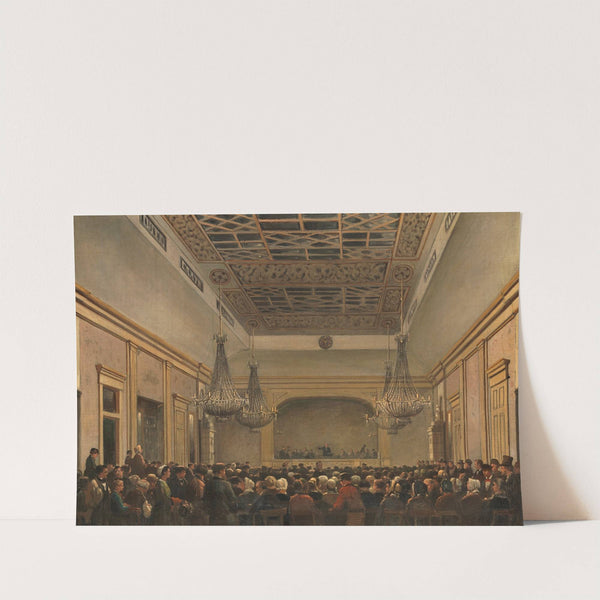 Opening of the new building of the Maatschappij voor de Werkende Stand, 13 June 1883 (1883) by Rombertus Julianus van Arum
