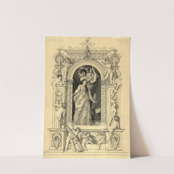 Oper by Gustav Klimt