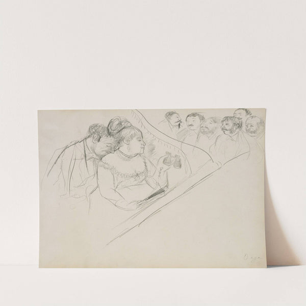 Opera Boxes (1877) by Edgar Degas