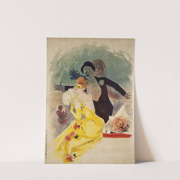 Opéra, Carnaval 1892, 1er Bal Masqué by Jules Chéret