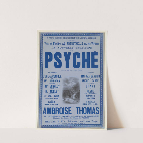 Opéra-Comique… Psyché (1878) by Antonin-Marie Chatinière